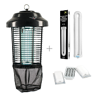 Электрический уничтожитель комаров и насекомых Black kill, EIK-2280 (1 лампа + 3 приманки)