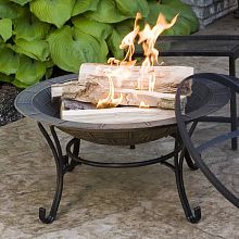 Чаша для костра CobraCo Круглый Чугун Кирпич, FB6102